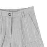 Dkny Bermuda Tinta Unita con Tasconi per Bambina D62274 GRIGIO DKNY 