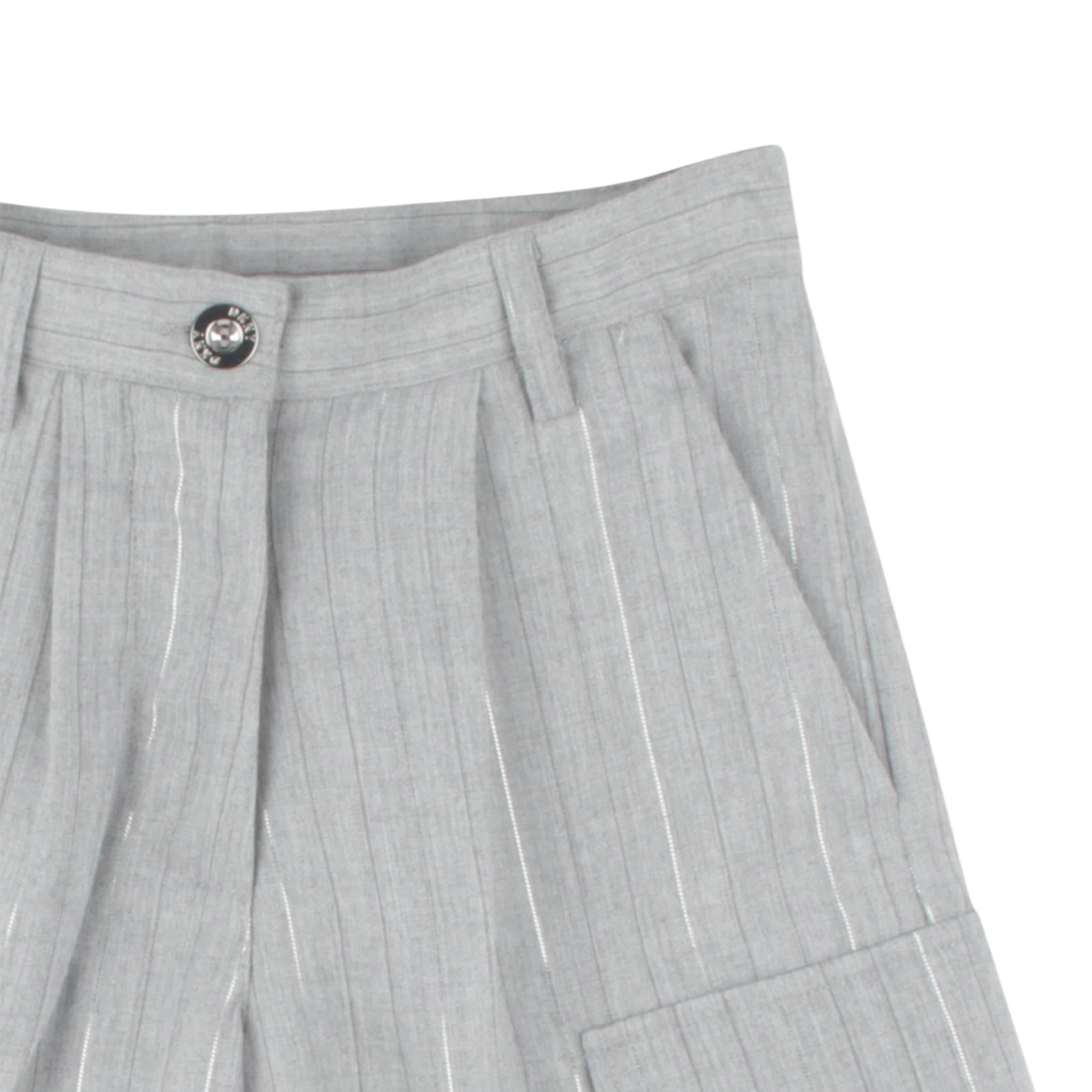 Dkny Bermuda Tinta Unita con Tasconi per Bambina D62274 GRIGIO DKNY 