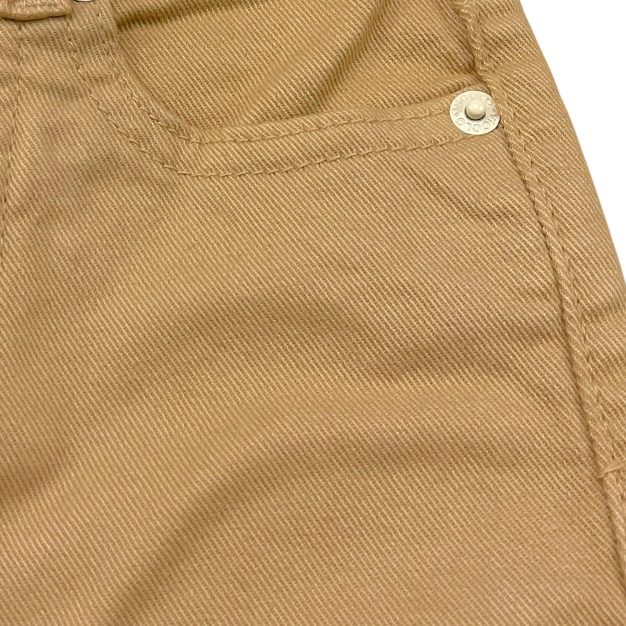 Vicolo Pantalone Tinta Unita con Girovita Regolabile per Neonata 3145D00023N BEIGE VICOLO 