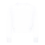 Diesel Felpa Chiusa Girocollo Tinta Unita con Logo per Bambina J01826XX PANNA DIESEL 