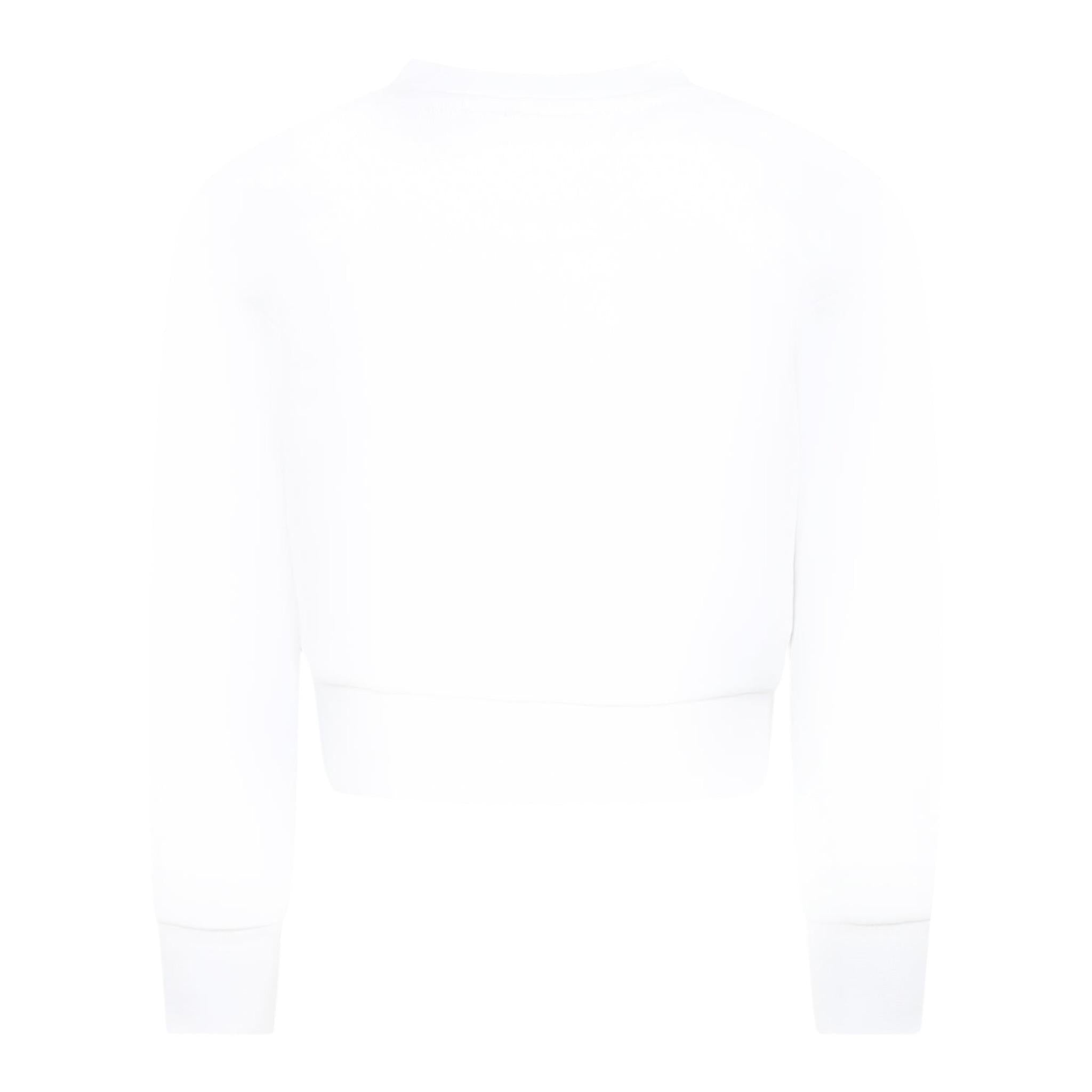 Diesel Felpa Chiusa Girocollo Tinta Unita con Logo per Bambina J01826XX PANNA DIESEL 