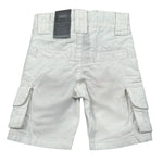 Sarabanda Bermuda Tinta Unita con Girovita Regolabile per Neonato 0J537 BIANCO SARABANDA 