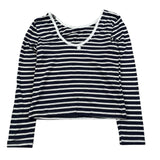 Imperial Shirt Fantasia A Righe per Bambina ML05031G75 BIANCO/BLU IMPERIAL 