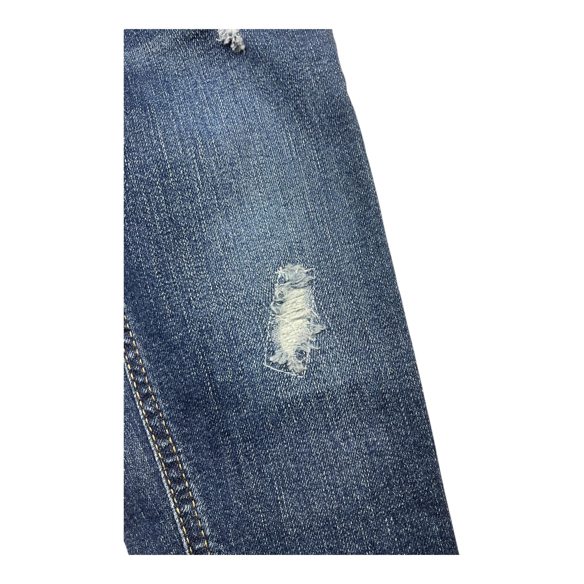 ANTONY MORATO jeans tinta unita con strappi Blu per Bambino MKDT00066 BLU ANTONY MORATO 