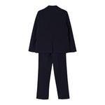 Paolo Pecora Completo 2 Pezzi Giacca-Pantalone Tinta Unita per Bambino PP3897 BLU PAOLO PECORA 