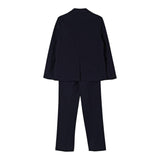 Paolo Pecora Completo 2 Pezzi Giacca-Pantalone Tinta Unita per Bambino PP3897 BLU PAOLO PECORA 