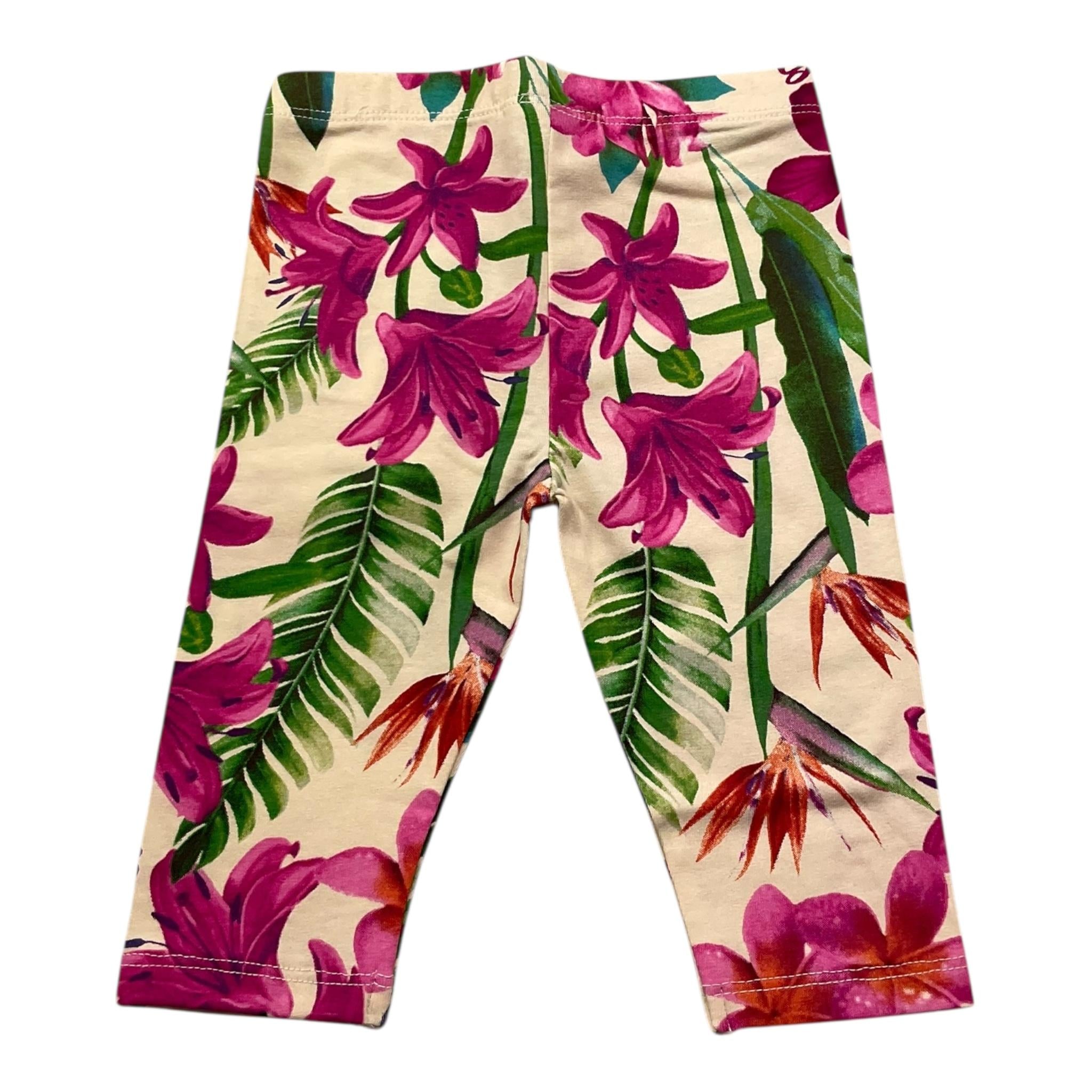 Liu Jo Leggins Tinta Unita con Stampa per Neonata K5GB00J1314P BEIGE LIU JO 