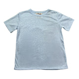 Saint Barth T-Shirt Girocollo Tinta Unita  per Bambino 00555LL AZZURRO SAINT BARTH 