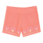 Billieblush Short Tinta Unita con Ricami per Bambina U10911 ARANCIONE FLUO BillIEBLUSH 