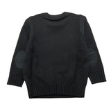 PAOLO PECORA maglia girocollo tinta unita Nero per Neonato PP3756N NERO PAOLO PECORA 