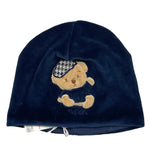 NANAN cappello tinta unita con stampa Blu per Neonato I24113PCBL BLU NANAN 