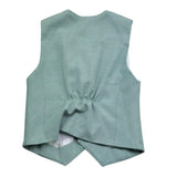 Manuel & Frank Gilet Tinta Unita per Bambino MF5296B VERDE MANUEL & FRANK 