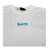 Disclaimer T-Shirt Girocollo Tinta Unita con Stampa per Bambino 25EDK58407 BIANCO DISCLAIMER 
