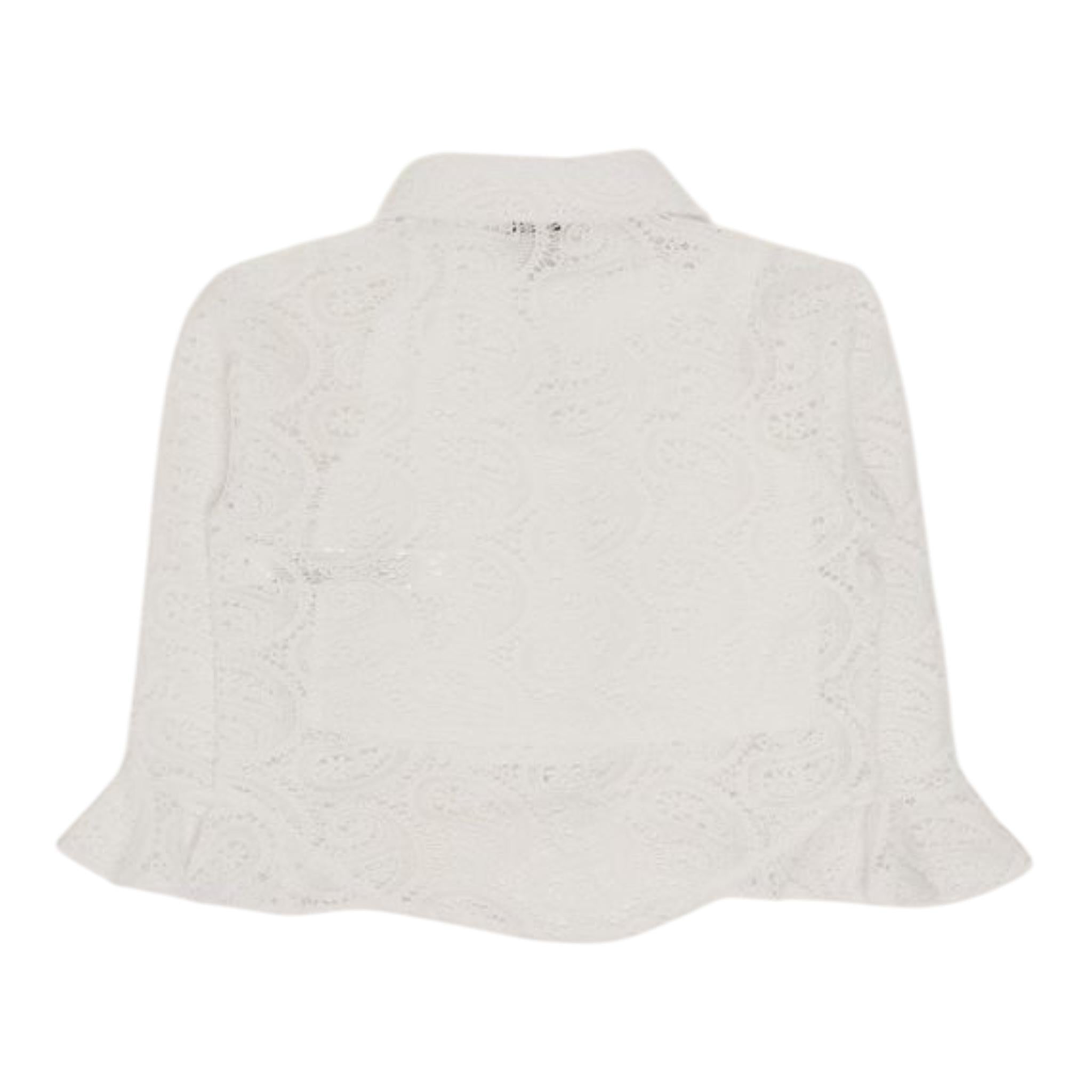 Twinset Set Camicia-Canotta Tinta Unita Traforata per Bambina 251GJ2QR0 BIANCO TWINSET 