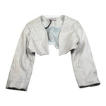 Nunzia Corinna Coprispalle Ecopelle Tinta Unita per Bambina NJ1216165 BEIGE NUNZIA CORINNA 