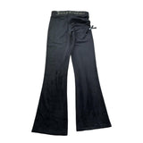 Juicy Couture Leggins In Velluto Tinta Unita per Bambina JBX6515 NERO JUICY COUTURE 