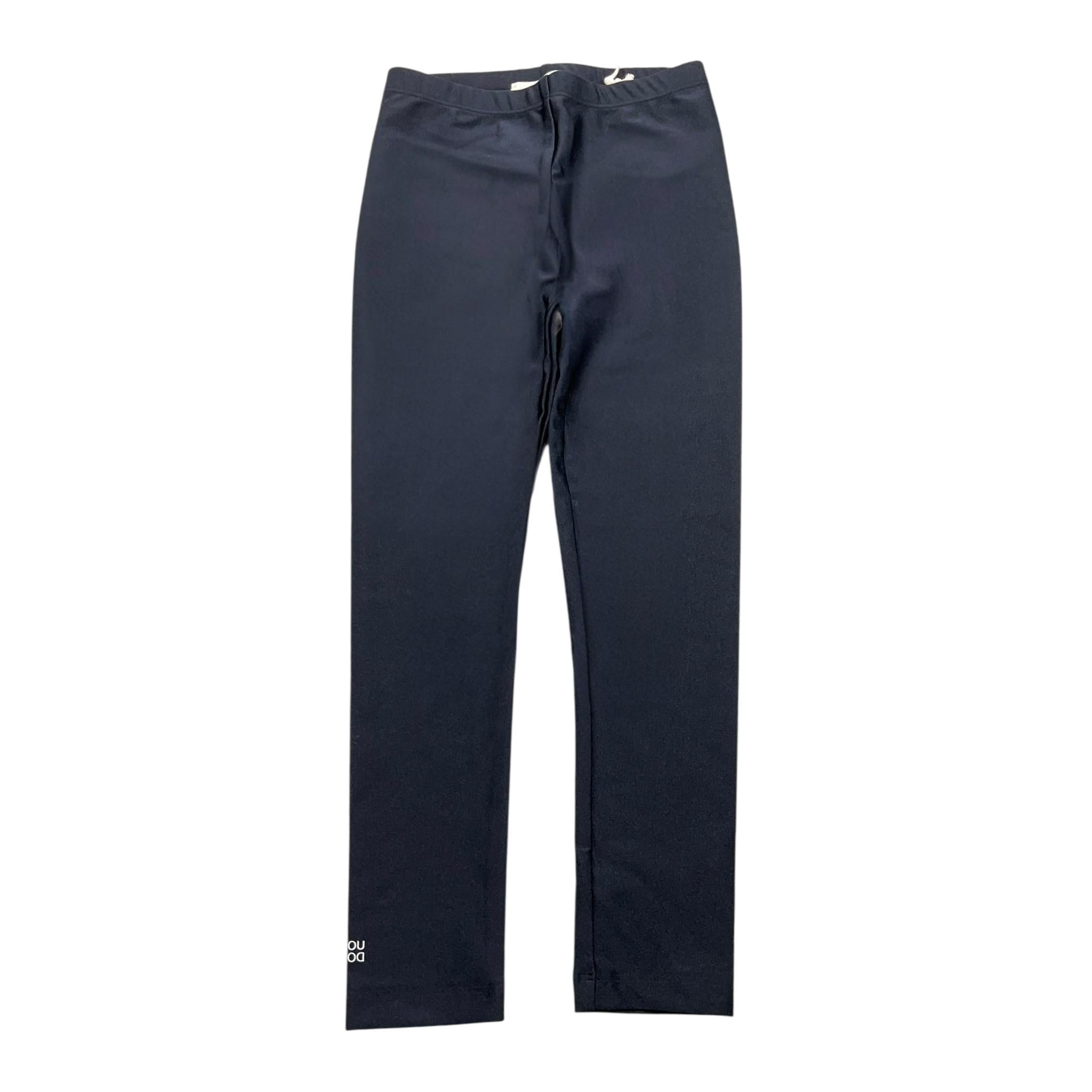 DOU DOU leggins tinta unita Nero per Bambina DT6A40 NERO DOU DOU 