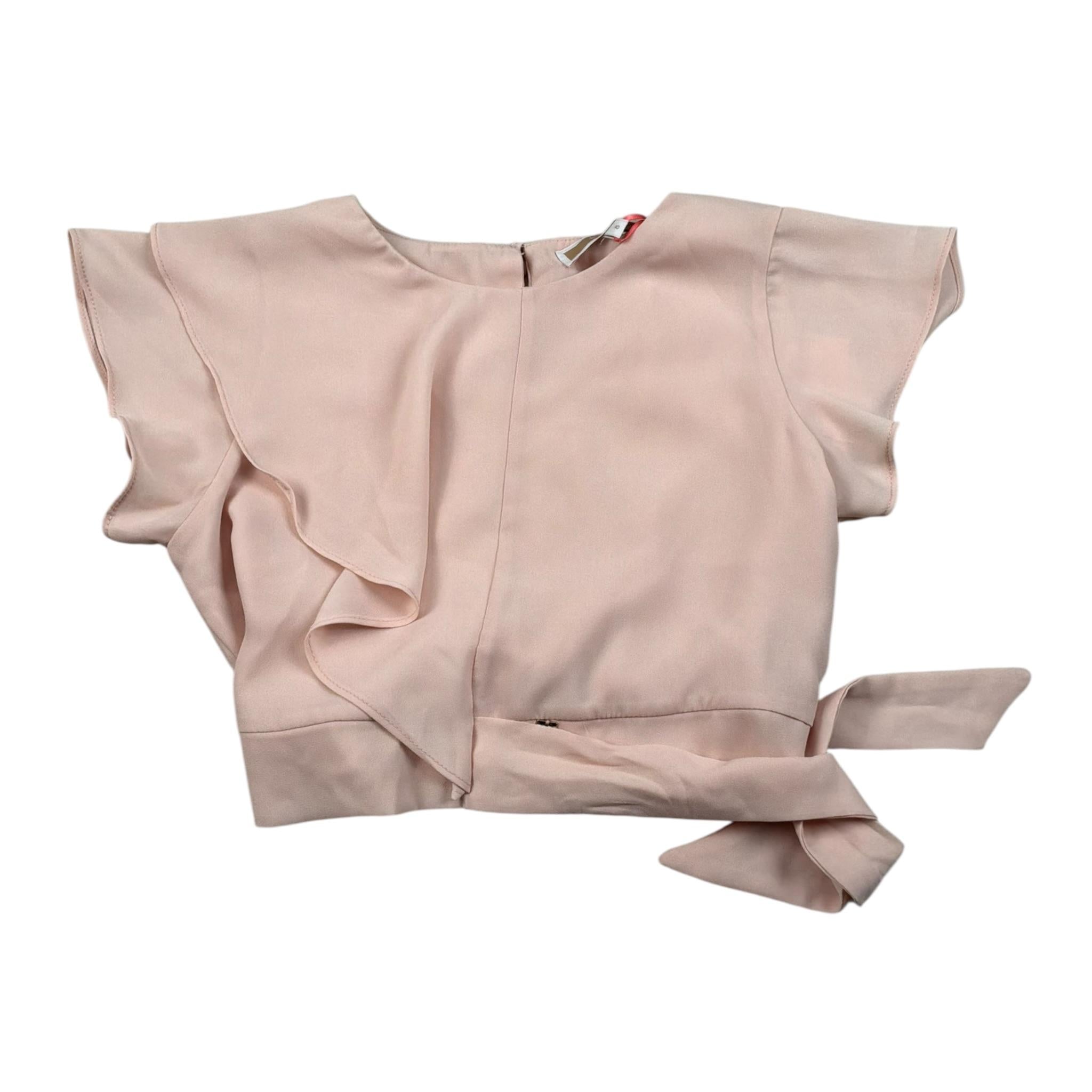 Kocca Camicia Mezza Manica Tinta Unita per Bambina TAMAJAL ROSA Kocca 