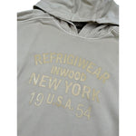 Refrigiwear Felpa Chiusa con Cappuccio Tinta Unita per Bambino 134WRMJS25 BEIGE REFRIGIWEAR 