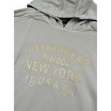 Refrigiwear Felpa Chiusa con Cappuccio Tinta Unita per Bambino 134WRMJS25 BEIGE REFRIGIWEAR 