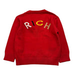 JOHN RICHMOND cardigan tinta unita con bottoni Rosso per Neonato RIA24090CD ROSSO JOHN RICHMOND 