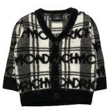 JOHN RICHMOND cardigan stampa fantasia Nero per Neonato RIA25099CD NERO JOHN RICHMOND 