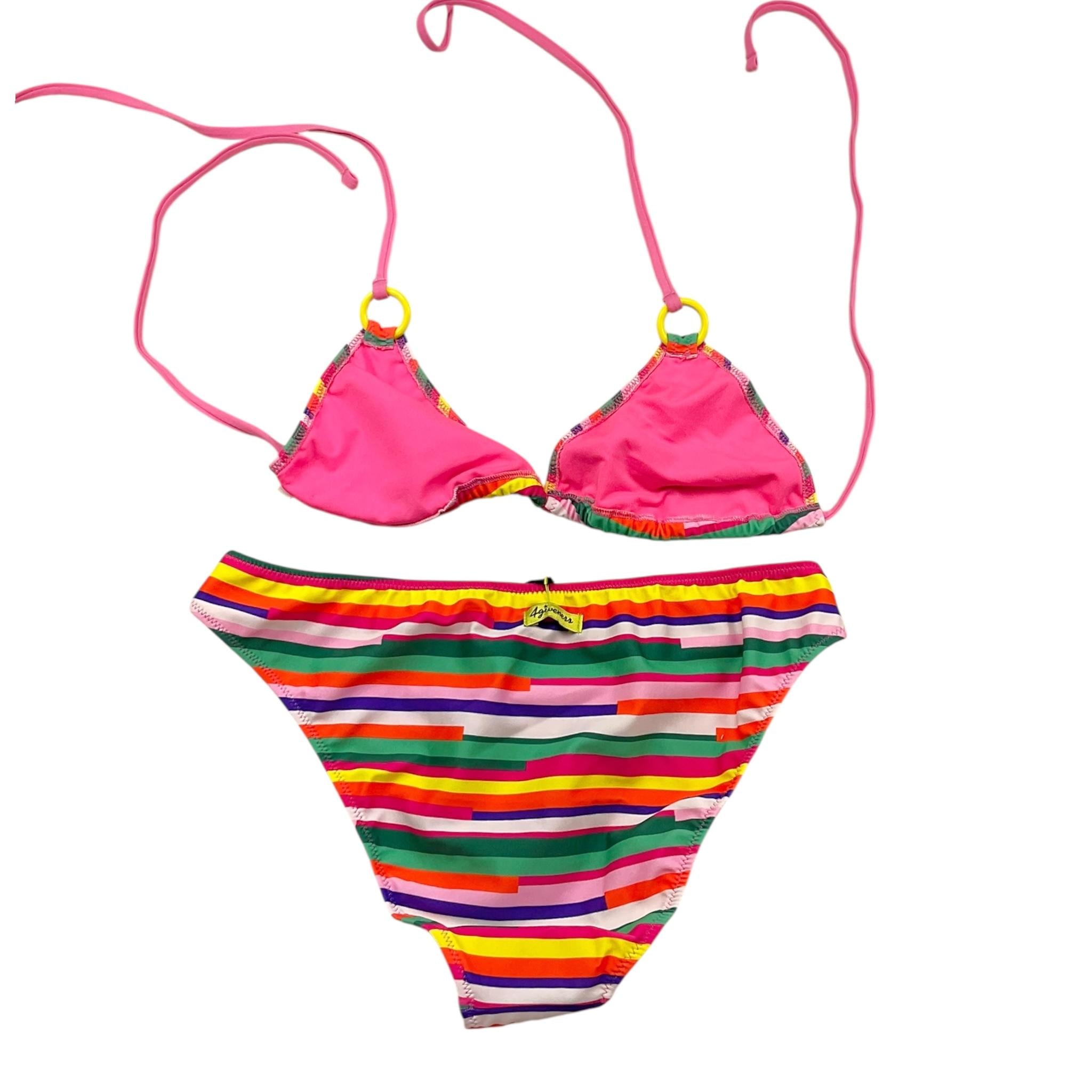 4Giveness Cosrume 2 Pezzi Slip-Triangolo per Bambina FGBG3915 MULTICOLOR 4GIVENESS 