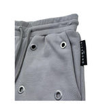 John Richmond Bermuda In Tuta Tinta Unita con Trafori per Bambino RBP26215BE GRIGIO JOHN RICHMOND 