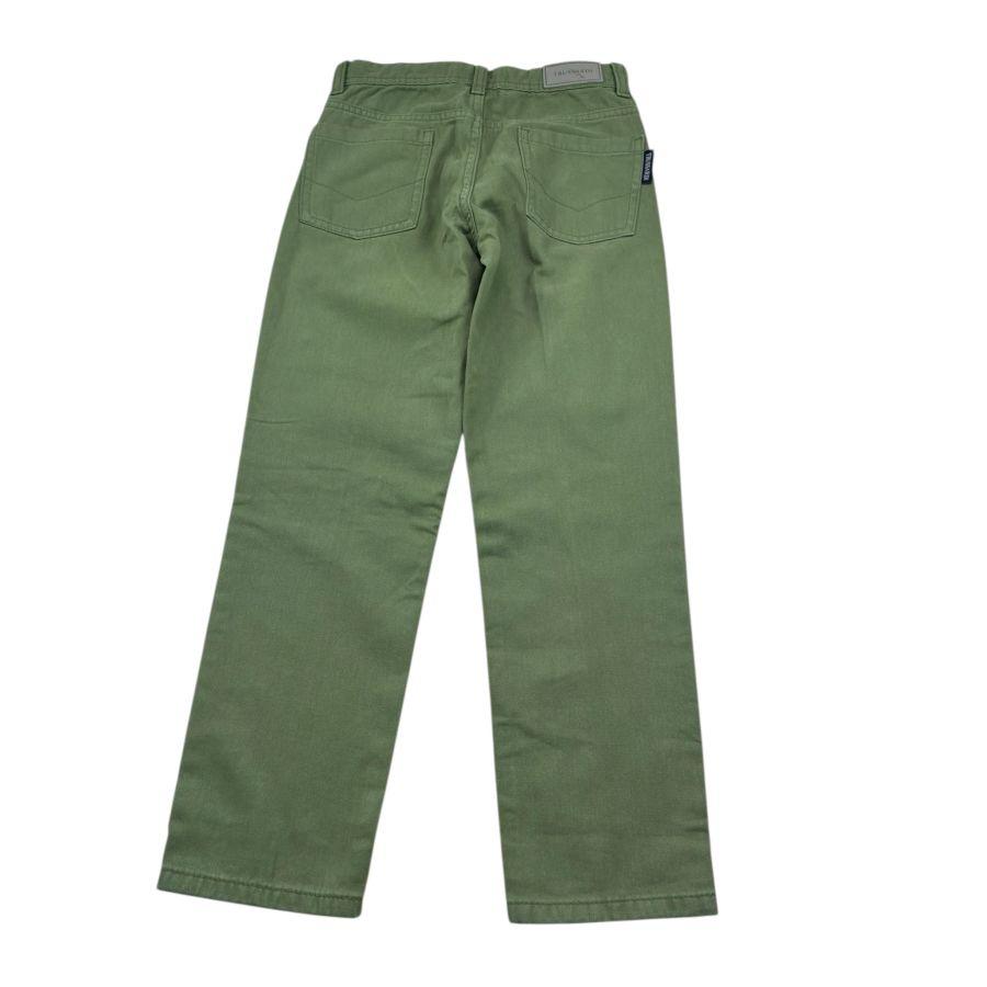 Trussardi Pantalone Tinta Unita con Girovita Regolabile per Bambino TBP25134PA VERDE TRUSSARDI 