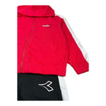 Diadora Completo 2 Pezzi Felpa-Pantalone per Bambina 102181719 FUXIA DIADORA 