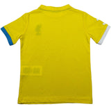 U.S. Polo Assn T-Shirt Girocollo Tinta Unita con Logo per Bambino US41554004 GIALLO U.S. POLO ASSN 
