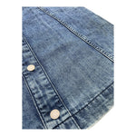 Tommy Hilfiger Gonna Tinta Unita Modello Denim per Bambina KG0KG06765 BLU TOMMY HILFIGER 