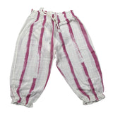Play Up Pantalone Tinta Unita Fantasia A Righe per Neonata PA022AQ11602 BIANCO/ROSA PLAY UP 