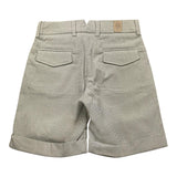 Eleventy Bermuda Tinta Unita con Microfantasia per Bambino EU6P79 BIANCO ELEVENTY 