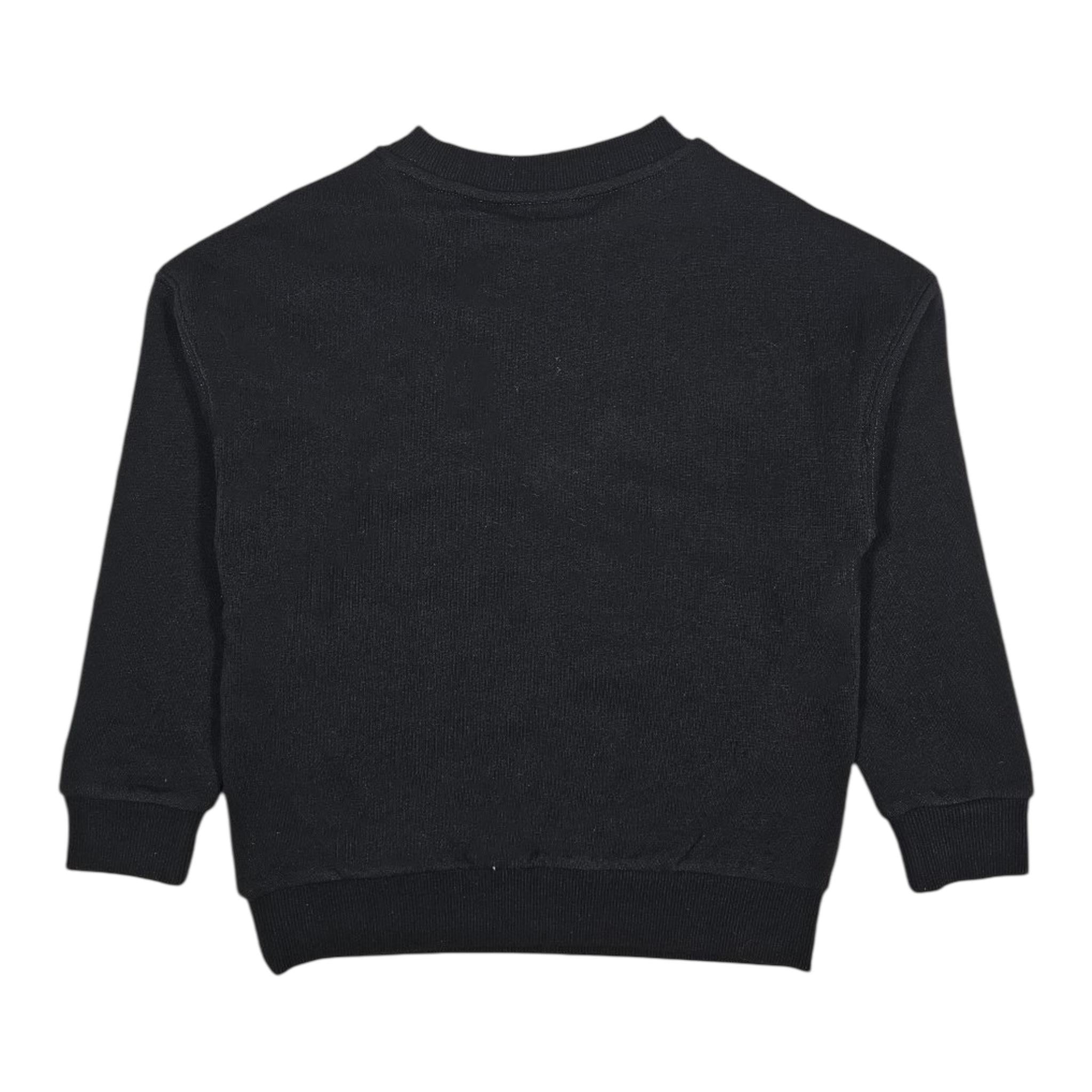 TIMBERLAND felpa chiusa girocollo con logo Nero per Bambino T60315 NERO TIMBERLAND 