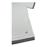 Paolo Pecora T-Shirt Girocollo Tinta Unita con Profili In Contrasto per Bambino PP4349 BIANCO PAOLO PECORA 