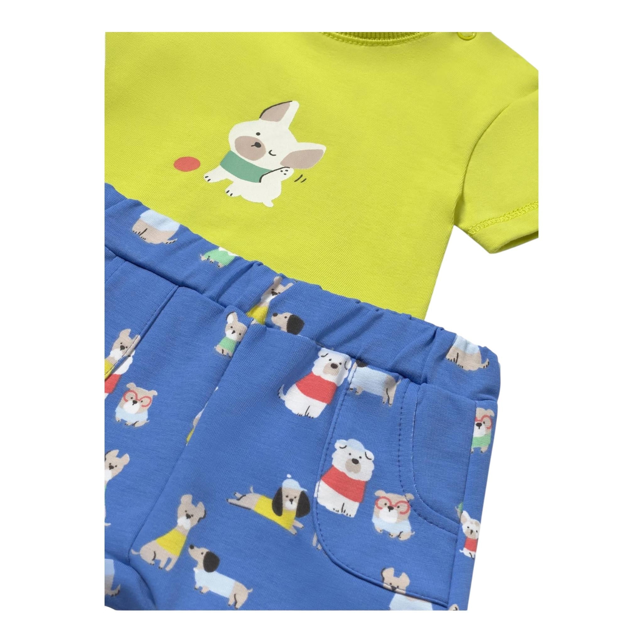 Mayoral Completo 2 Pezzi T-Shirt-Bermuda per Neonato 1206 VERDE MAYORAL 