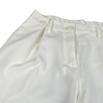 Manila Grace Pantalone Tinta Unita Modello Palazzo per Bambina MG2749 BIANCO MANILA GRACE 
