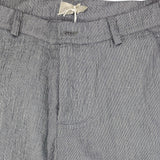 Lalalu' Pantalone Tinta Unita con Girovita Regolabile Grigio per Bambino