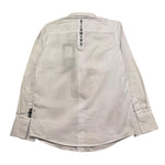John Richmond Camicia Manica Lunga Tinta Unita con Logo per Bambino RBP25095CA BIANCO JOHN RICHMOND 