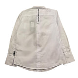 John Richmond Camicia Manica Lunga Tinta Unita con Logo per Bambino RBP25095CA BIANCO JOHN RICHMOND 