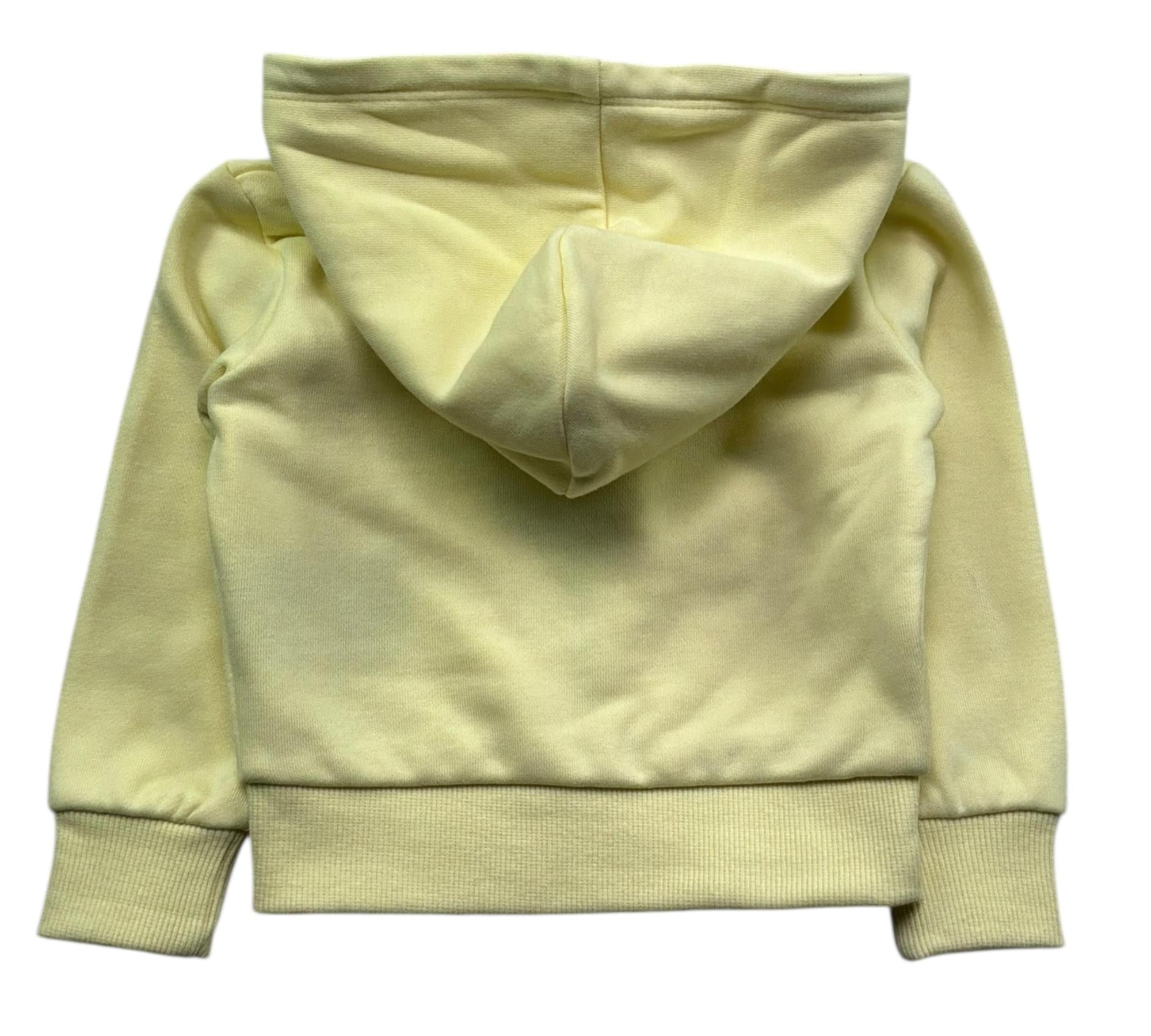 John Richmond Felpa con Zip E Cappuccio Tinta Unita con Logo per Neonato RIP26004FE GIALLO JOHN RICHMOND 