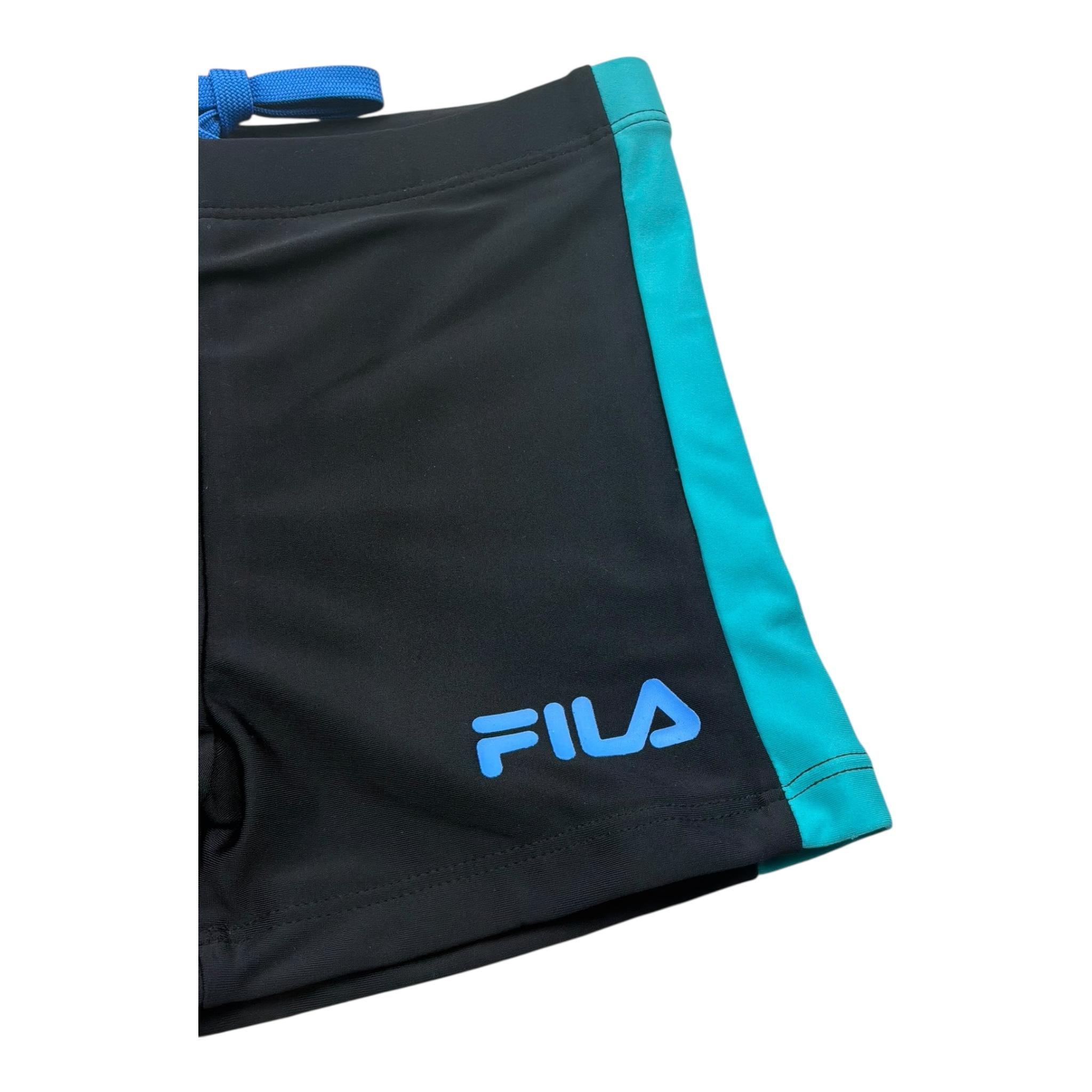 Fila Costume Tinta Unita con Logo per Bambino FAK0420 NERO FILA 
