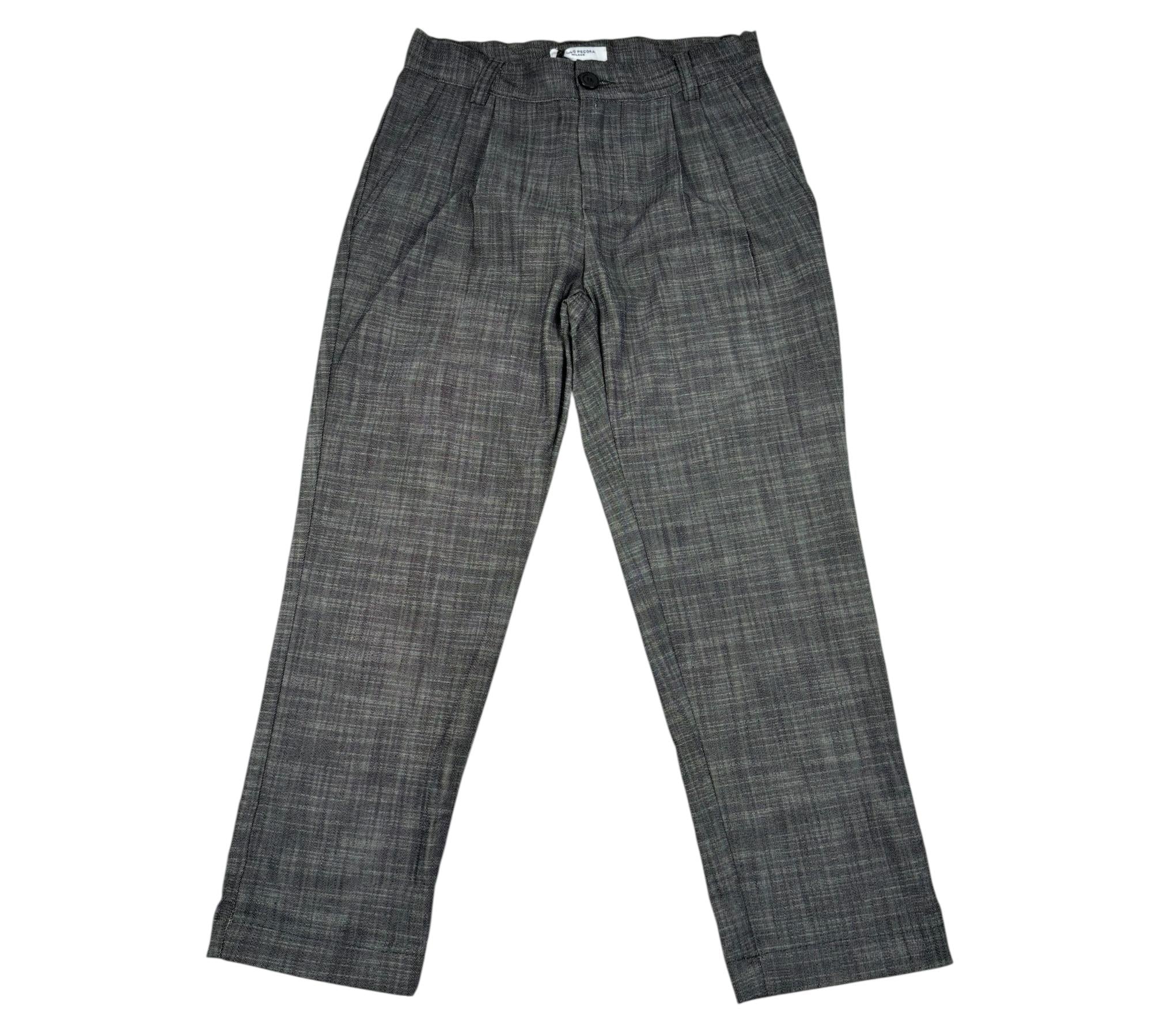 Paolo Pecora Pantalone Tinta Unita con Girovita Regolabile per Bambino PP4249 NERO PAOLO PECORA 