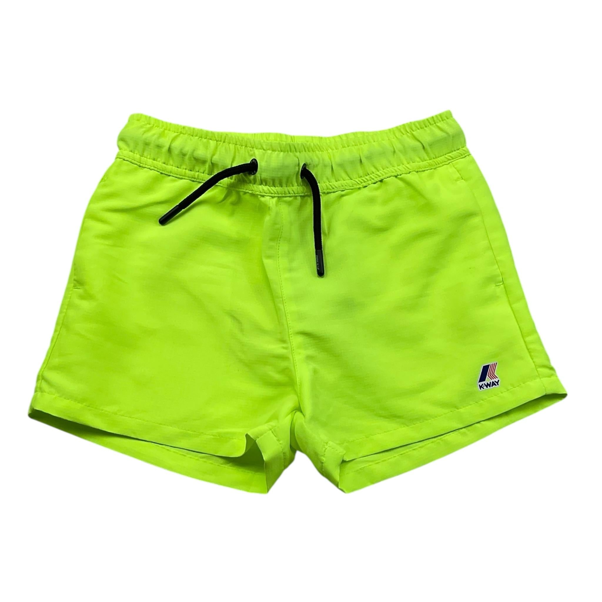 K-Way Costume Tinta Unita con Logo per Bambino K51285W GIALLO FLUO K-WAY 