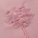 Le Coconne Coperta Tinta Unita con Applicazioni per Neonata 2125 ROSA LE COCONNE 