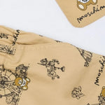 Moschino Completo 2 Pezzi T-Shirt-Bermuda Bicolore per Neonato MUG01CX BIANCO/BEIGE MOSCHINO 