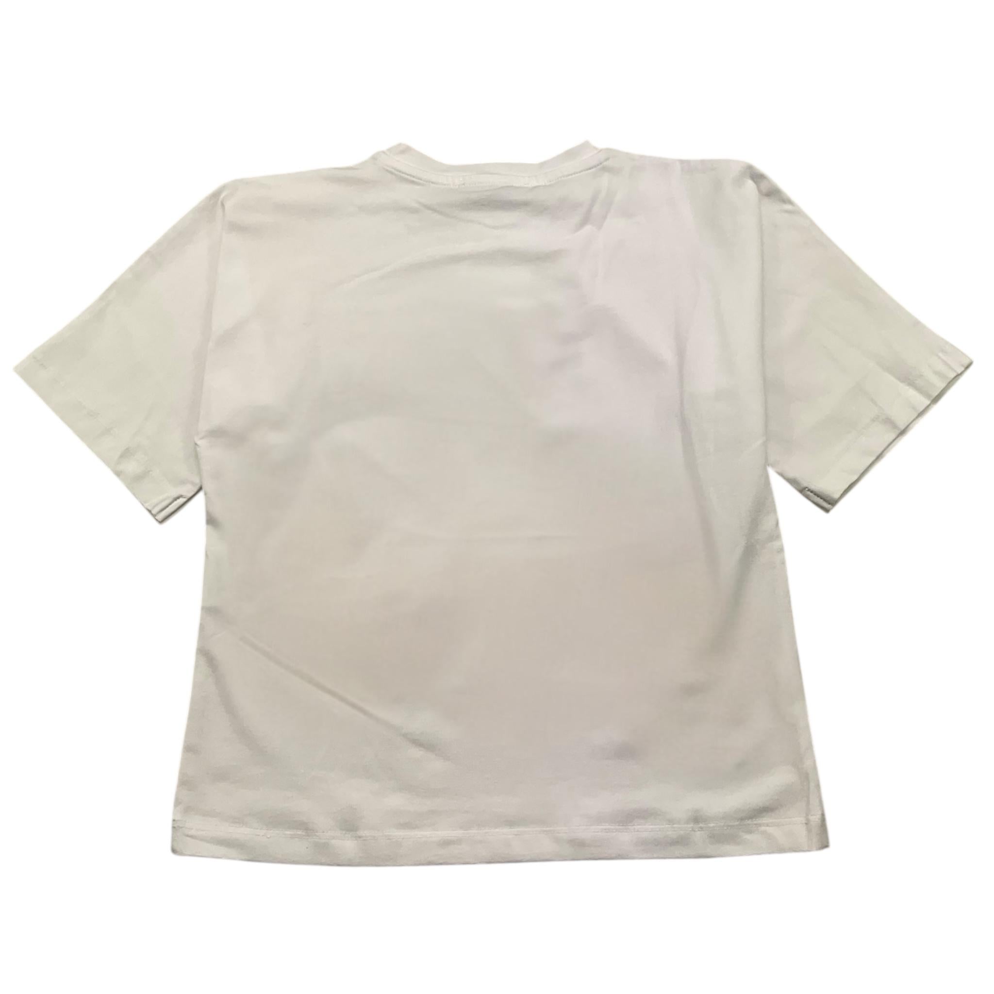 VICOLO t-shirt girocollo tinta unita con logo Bianco per Bambina 2742MZ00412 BIANCO VICOLO 