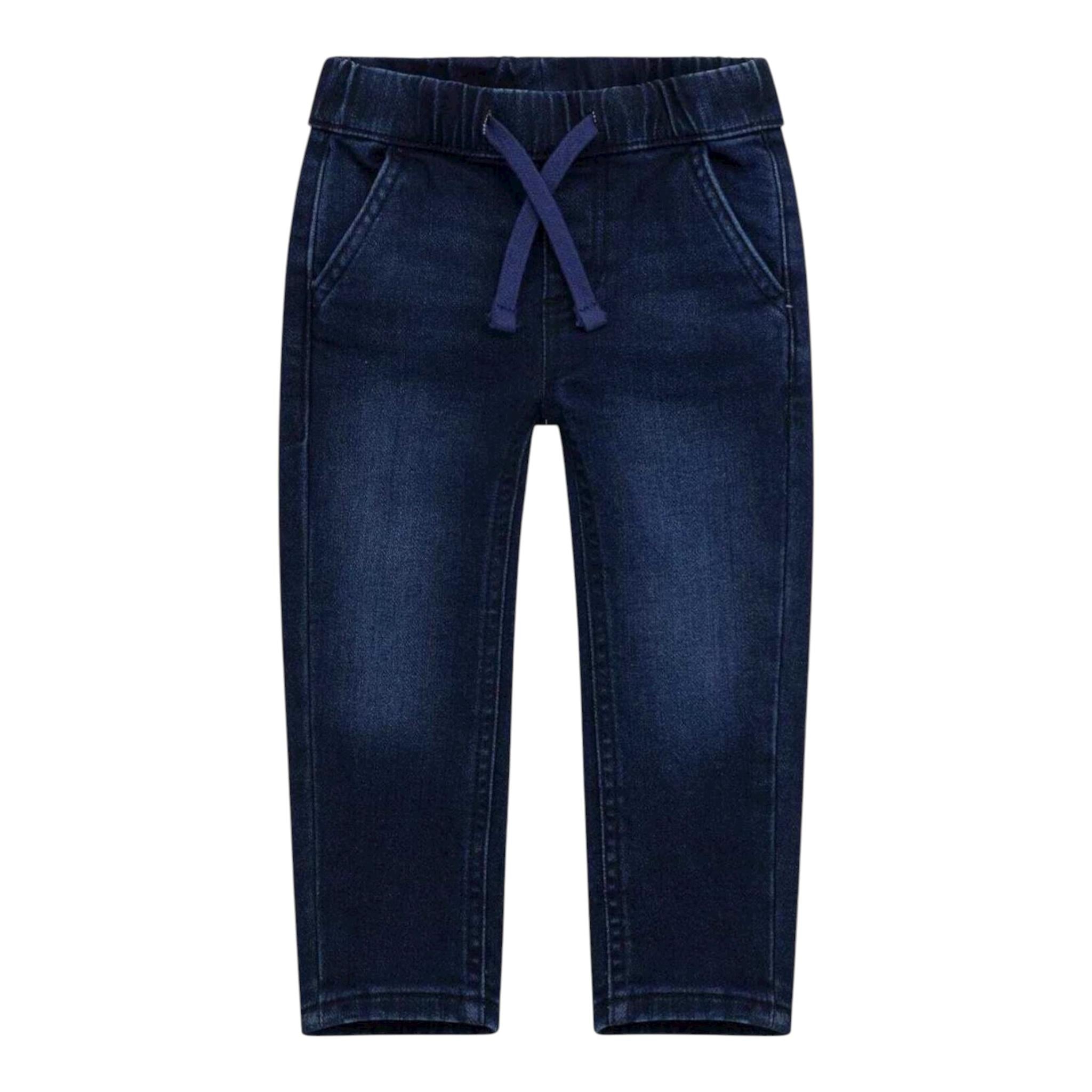 Guess Jeans Tinta Unita con Elastico In Vita per Neonato N5RA05D5FQ0XN BLU GUESS 