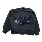 MOUSSE felpa tinta unita con zip e cappuccio Nero per Neonata HKFZ362BN NERO MOUSSE 